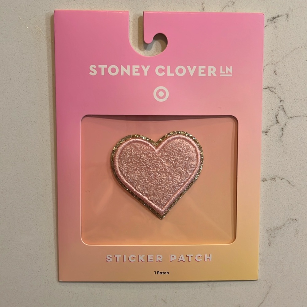 Stoney Clover Heart Sticker Patch